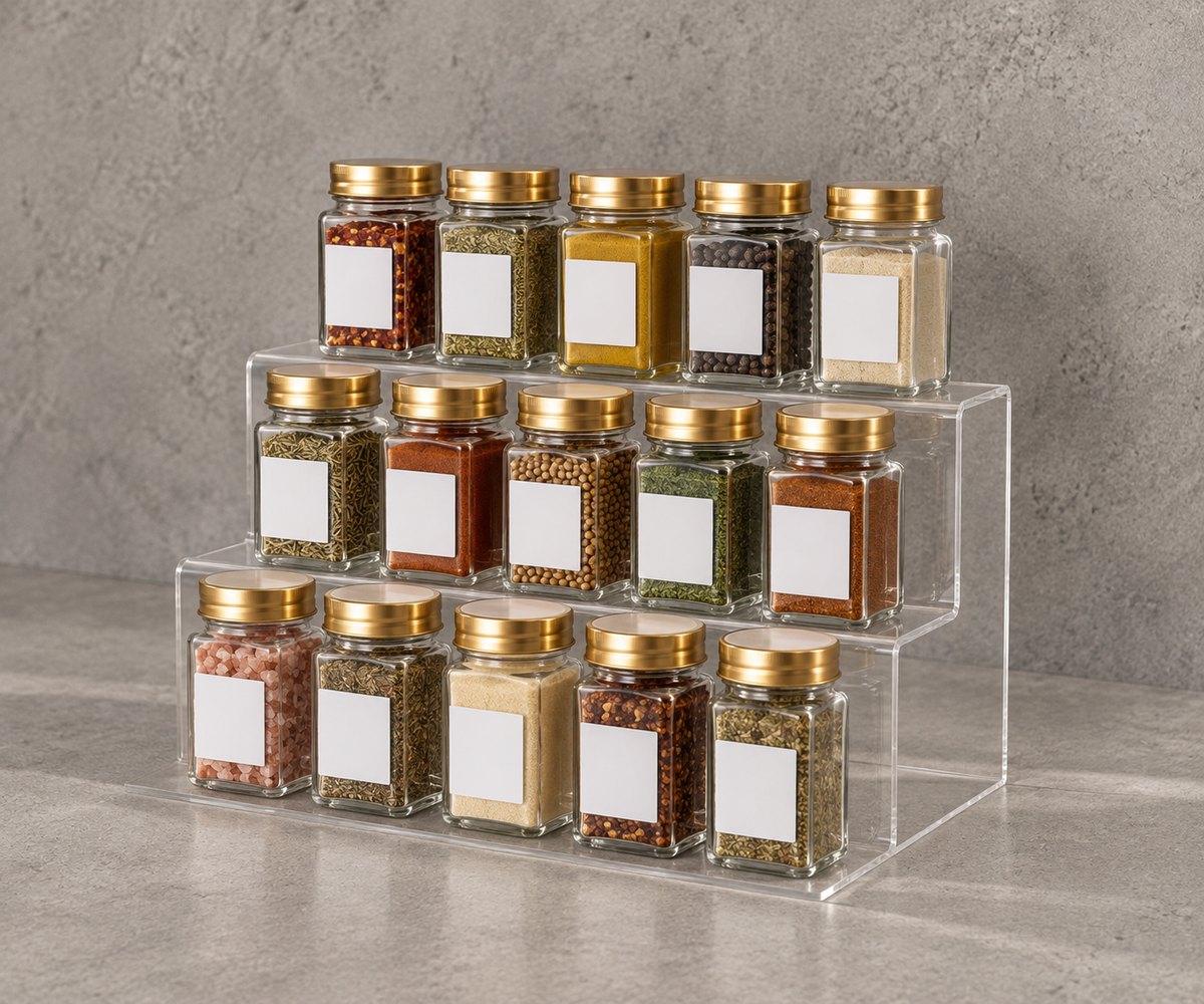 Perspex Step Stand