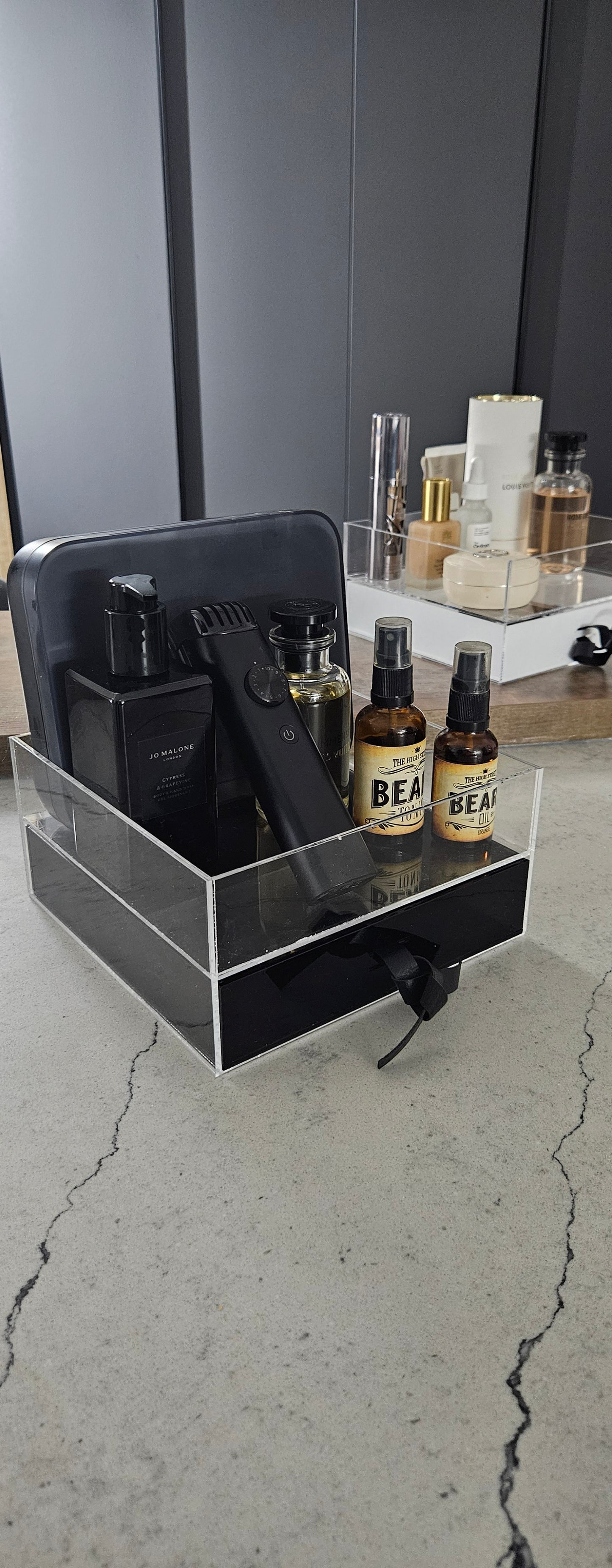 2 tier Makeup organiser