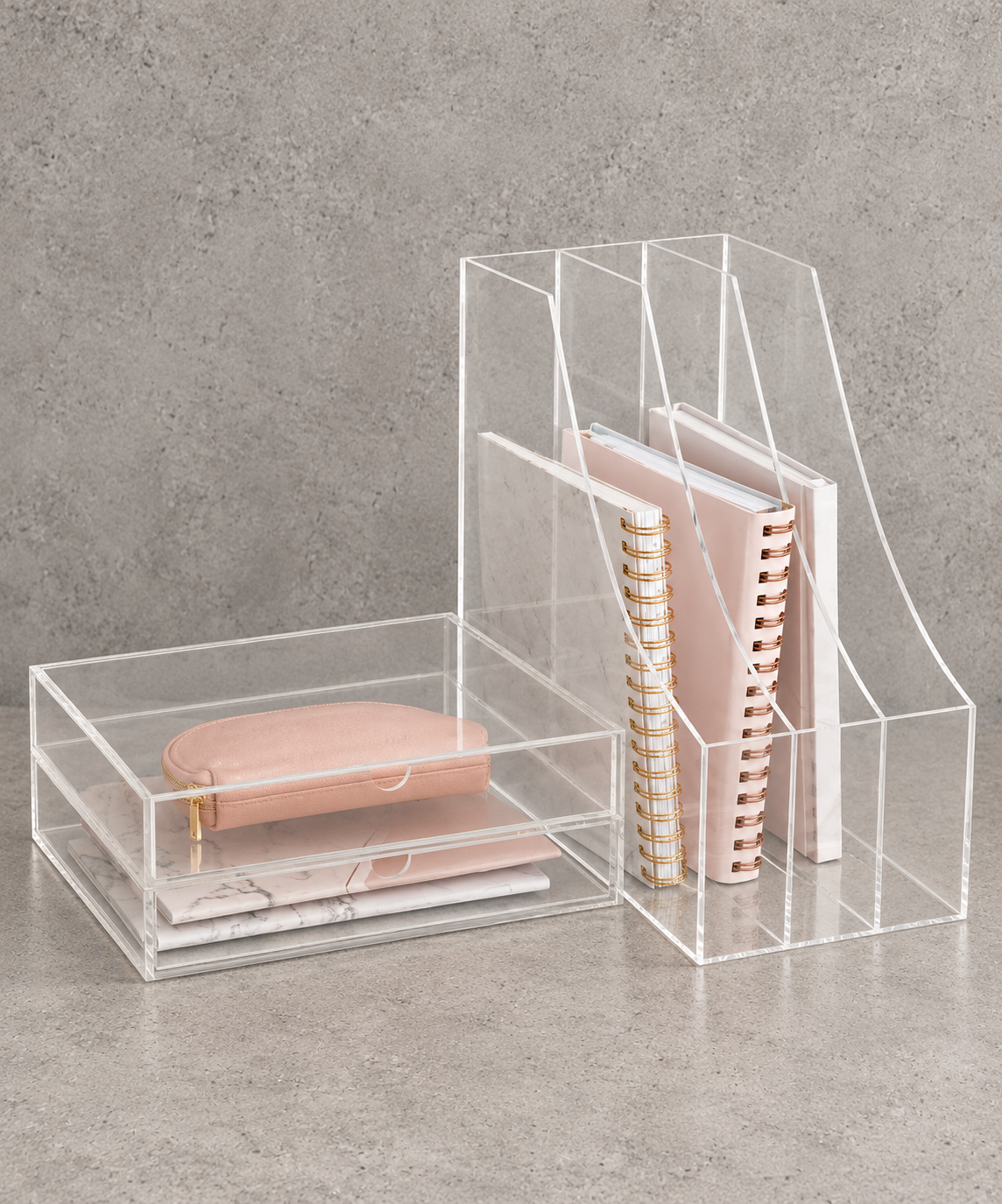 Home Office-File holder and draw organizer