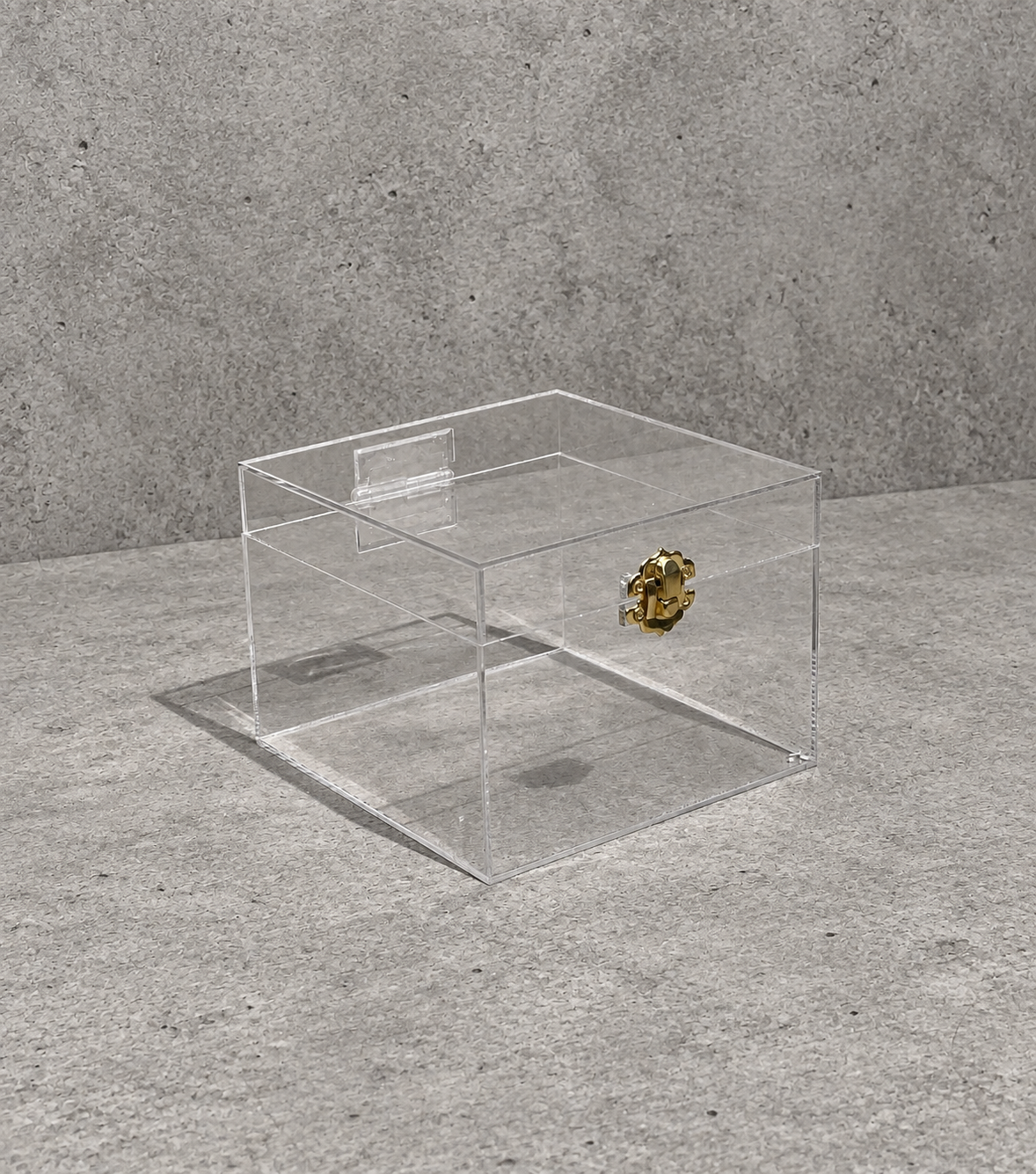 Gold Clasp Jewellery Box