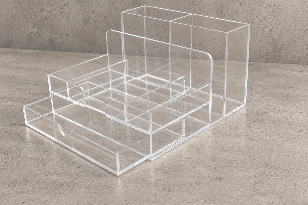 Perspex Desk Organiser