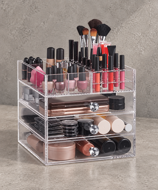 4 Tier Make Up Organiser