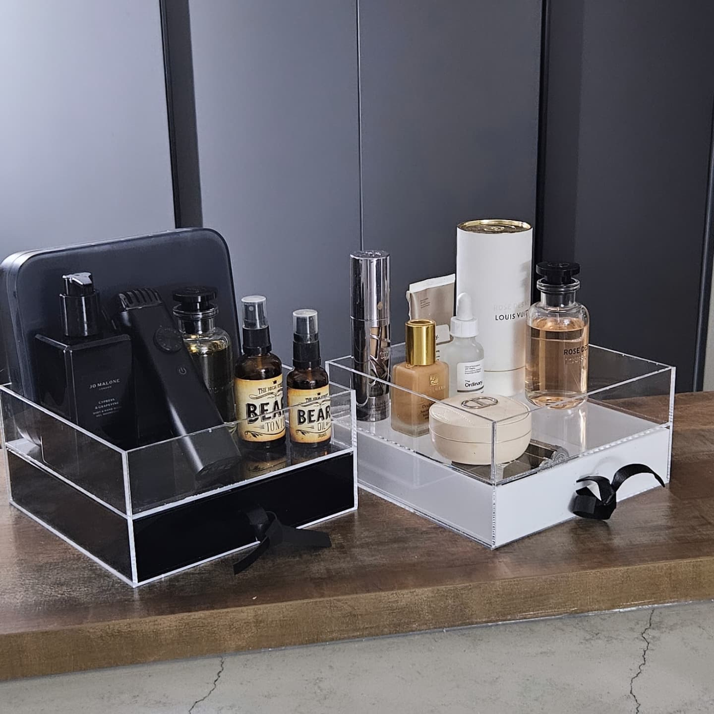2 tier Makeup organiser
