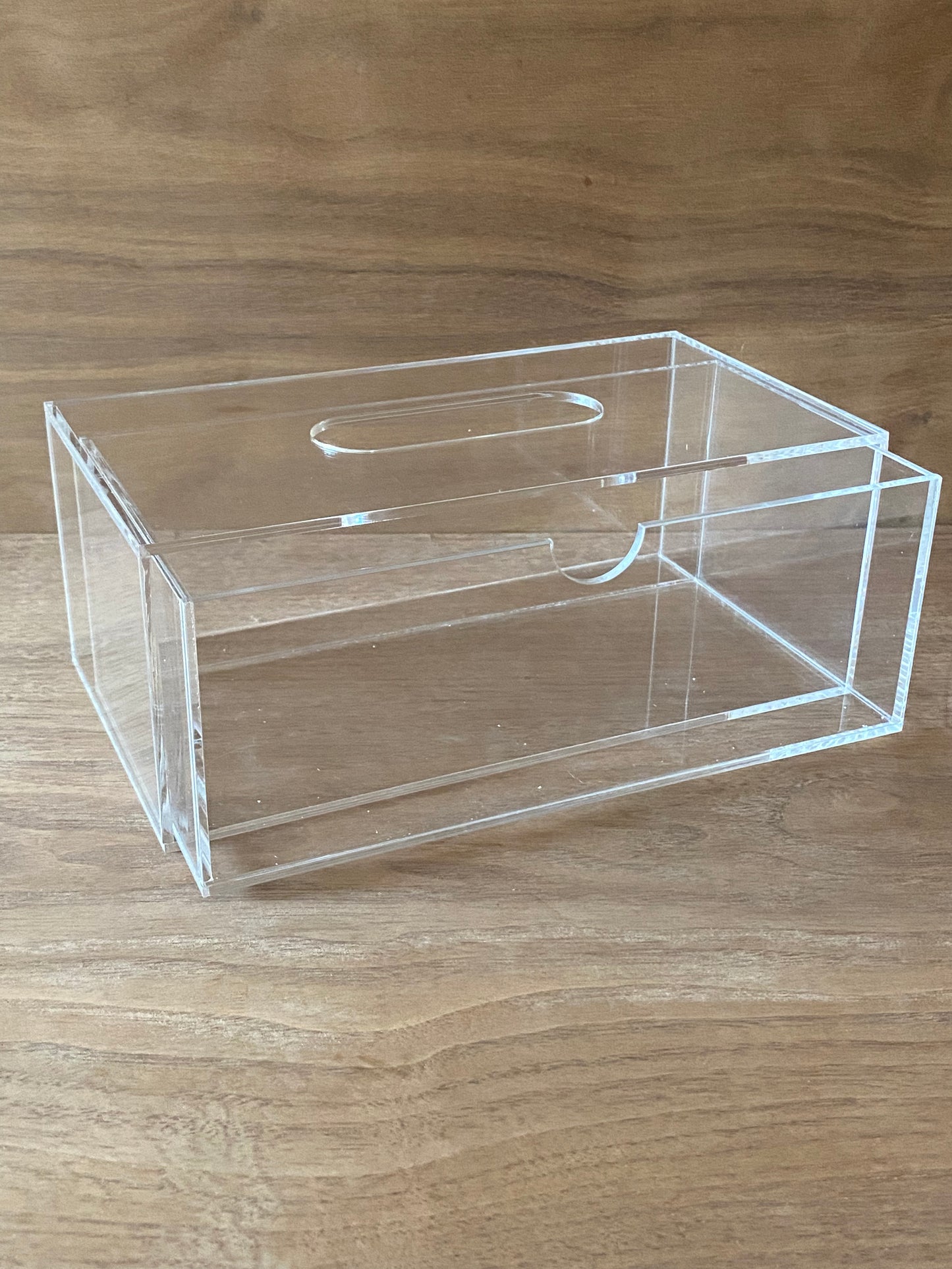 Perspex Tissue Box Draw