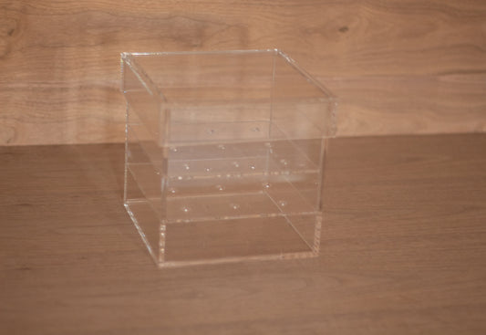 Perspex Rose Box